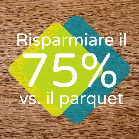 Risparmiare il 75% rispetto all’installazione del parquet in legno: è possibile?