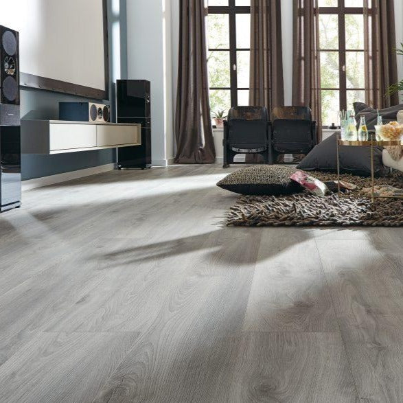 SPC effetto legno grigio - Brixton 6/0,55x185x1220mm - 2,23 mq/scatola