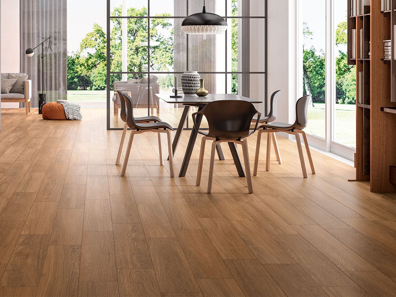 Simply Cognac - SPC flottante vinilico - 5 mm - confezione (scatola da 2,67 mq) - comprensivo di trasporto e di IVA 22%: 28,67 €/mq