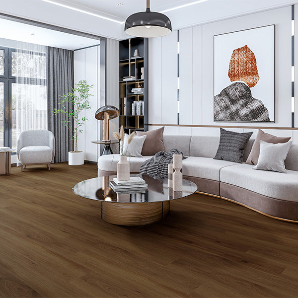 SPC effetto legno - Simply Cognac  5/0,50x183x1220mm - 2,68 mq/scatola